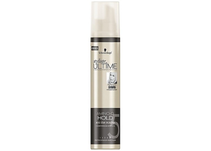 

Schwarzkopf Styliste Ultime Amino-Q Hold Мусс для укладки 200 мл