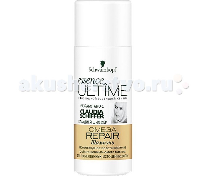 

Schwarzkopf Essence Ultime Шампунь для поврежденных и истощенных волос Omega repair 50 мл