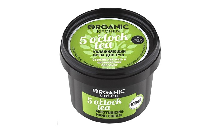 

Organic shop Organic kitchen Крем для рук увлажняющий 5 oclock tea 100 мл
