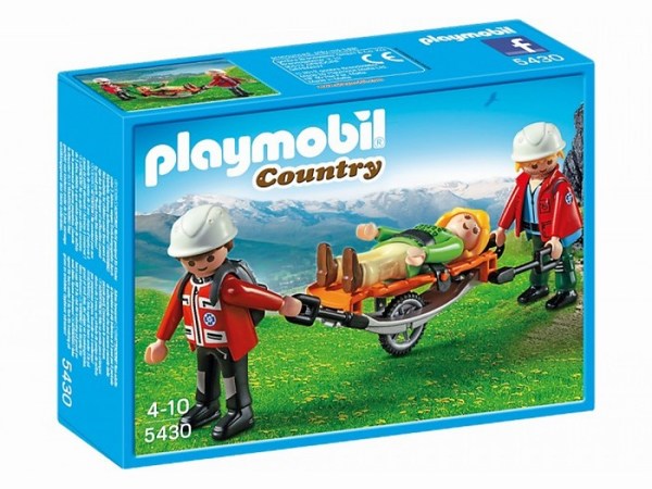 

Конструктор Playmobil Спасатели с носилками