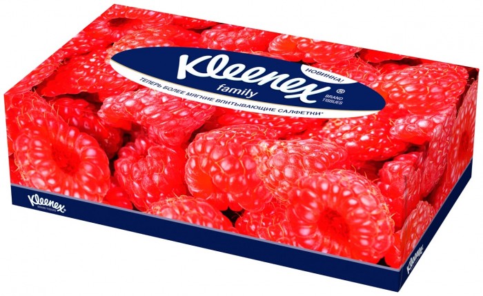 

Kleenex Салфетки Family в коробках 150 шт.