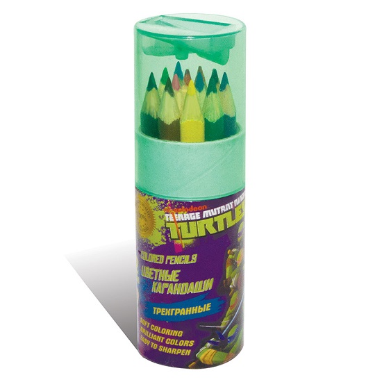 

Kuso цветные трехгранные JUMBO мини Черепашки-ниндз, 12 цветов