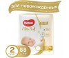  Huggies Подгузники Elite Soft Mega (4-7 кг) 88 шт.