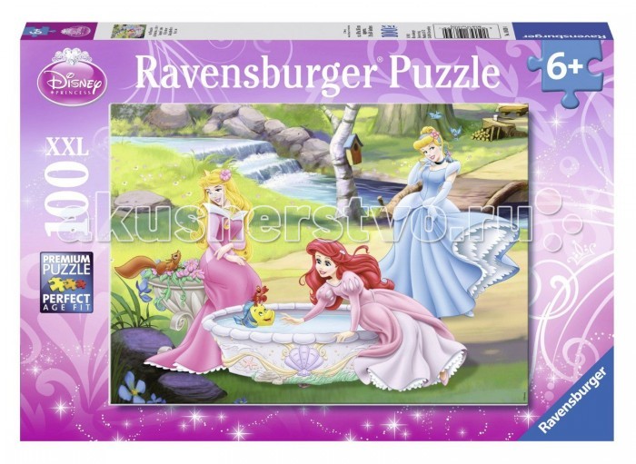

Ravensburger Пазл Принцессы в саду 100 элементов