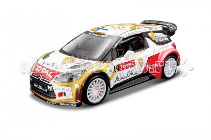 

Bburago Машина Citroen DS3 WRC No 2 (2003)