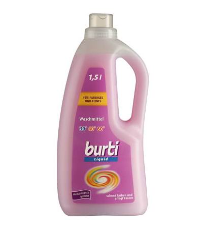 

Burti Жидкое средство для цветного, тонкого белья 1.5 л
