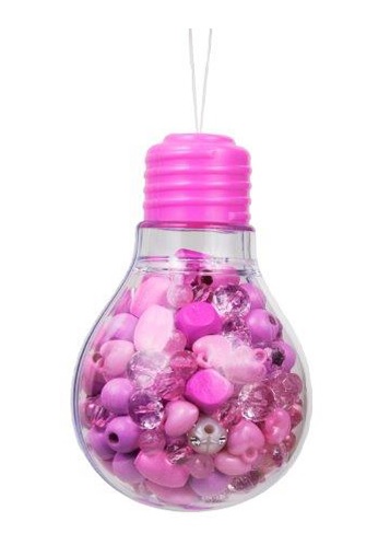

Bead Bazaar Колье Пурпурная лампочка 471