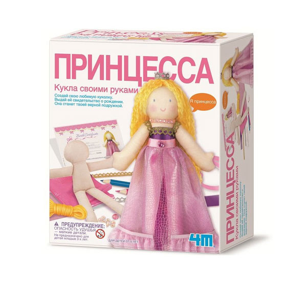 

4М Набор Кукла своими руками Принцесса 00-02746