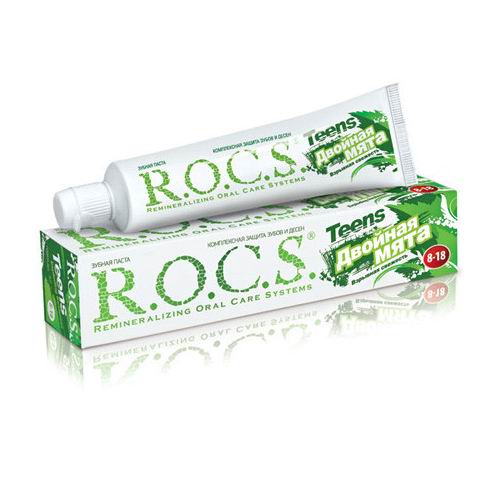

R.O.C.S. Teens Зубная паста Двойная мята 74 г