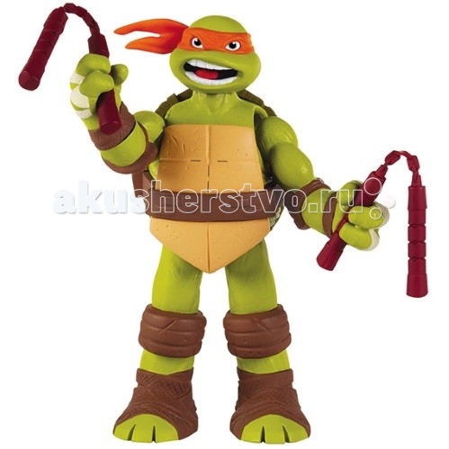 

Turtles Nickelodeon Фигурка Черепашки Ниндзя со звуком Микеланджело 12.5-15 см