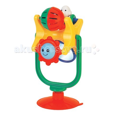 

Развивающая игрушка Kiddieland Забавное вращение на присоске