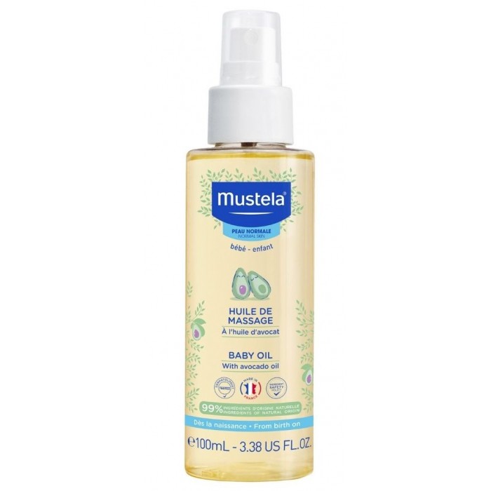 

Mustela Масло массажное для новорожденных, младенцев и детей, 110 мл