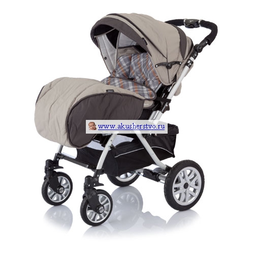 Прогулочная коляска Jetem Castle S-803W - Beige Check