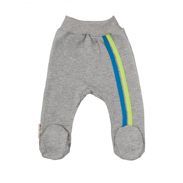 

Lucky Child Ползунки с лампасами из футера