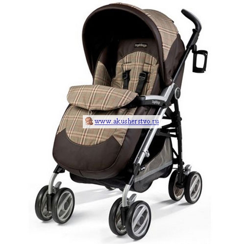 Коляска-трость Peg-perego Pliko P3 Compact Completo - Scozia