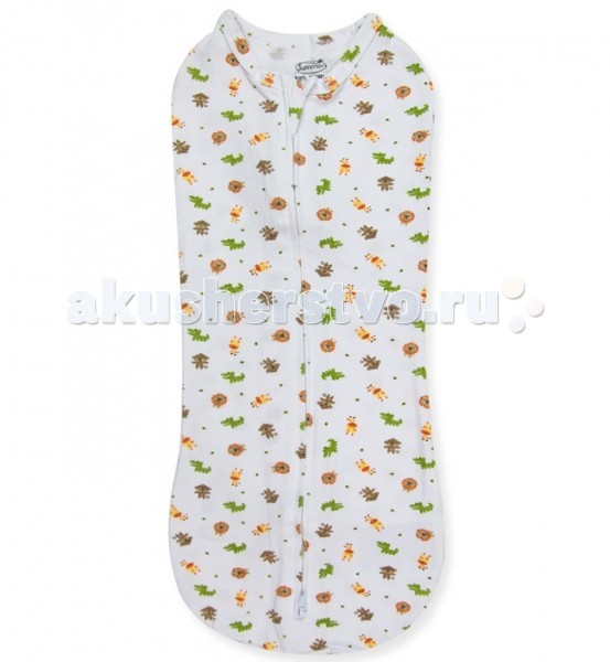 

Спальный конверт Summer Infant Swaddlepod для пеленания на молнии