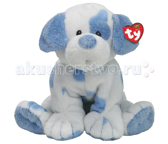 

Мягкая игрушка TY Pluffies Щенок Pups Pink 25 см