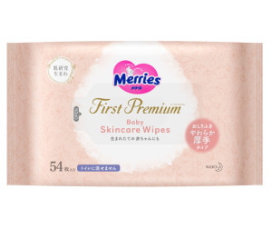 Merries Влажные салфетки (запасной блок 54 шт.)